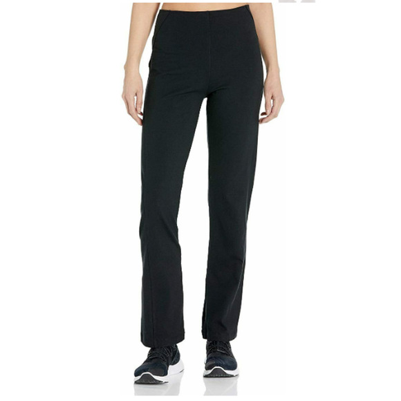 Lyssé High Rise Straight Fit Pants Black Size M - Picture 1 of 1